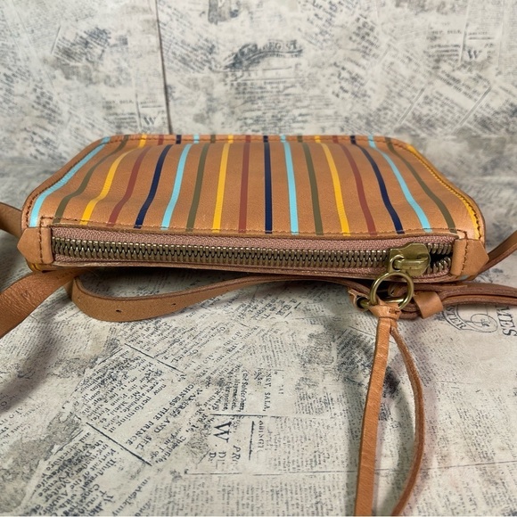 Madewell The Simple Pouch Belt Bag: Rainbow Stripe Edition - Picture 6 of 11